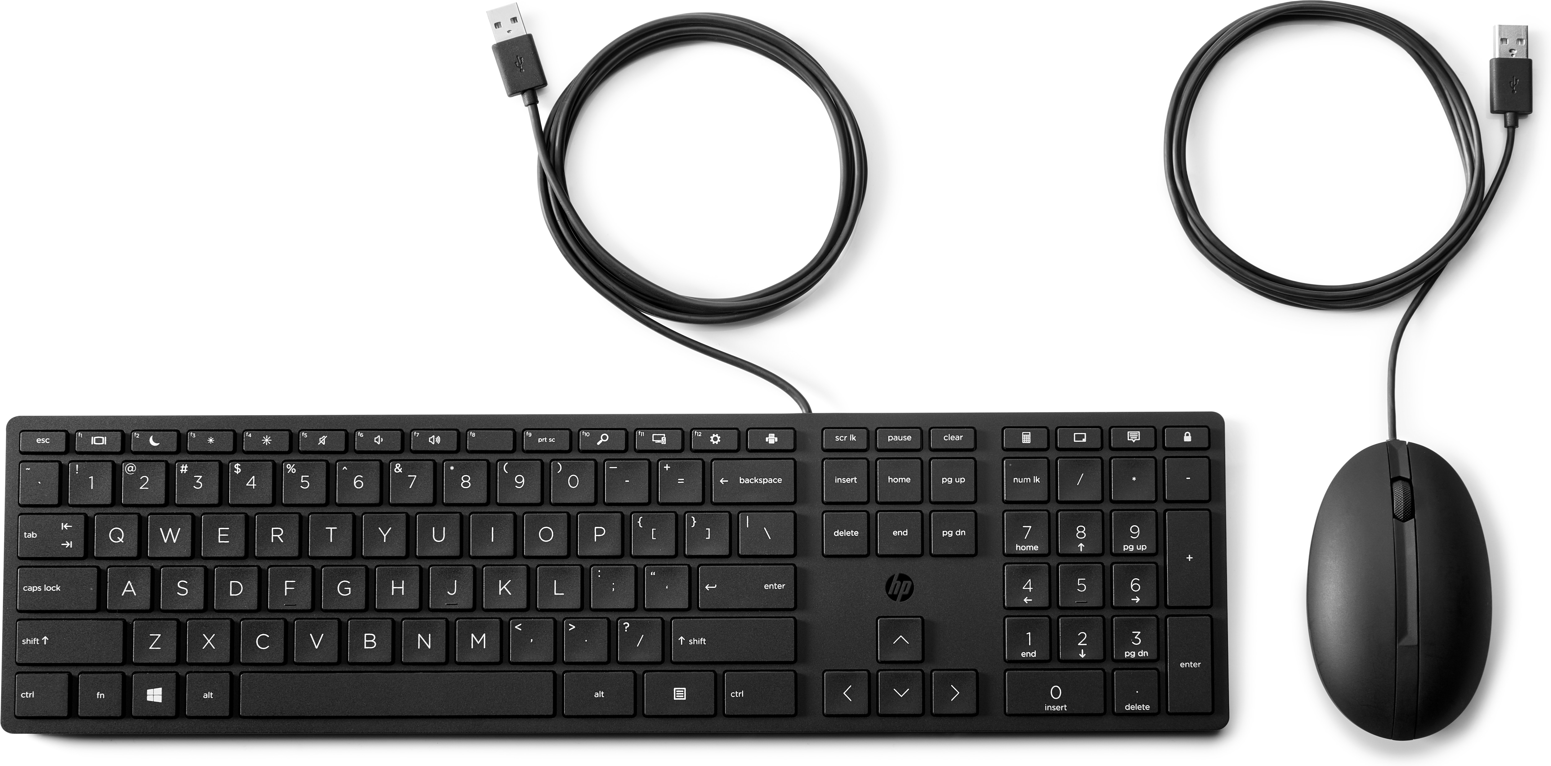 HP Desktop 320MK - Tastatur-und-Maus-Set - full size