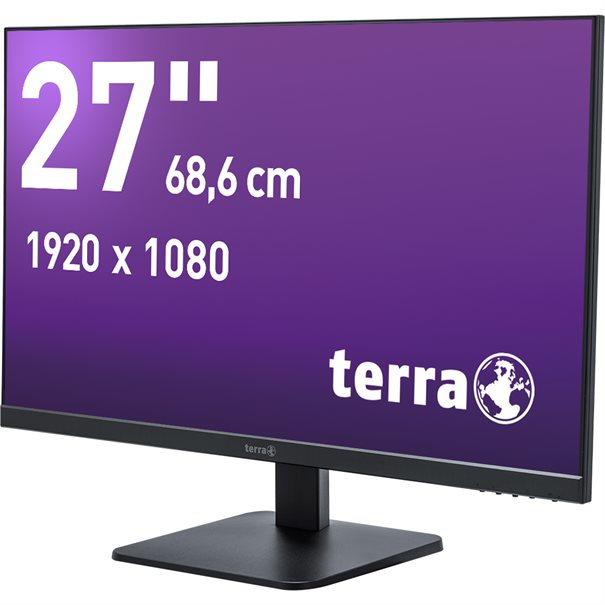 Wortmann TERRA LCD/LED 2727W V2 black HDMI/DP/USB-C GREENLINE PLUS