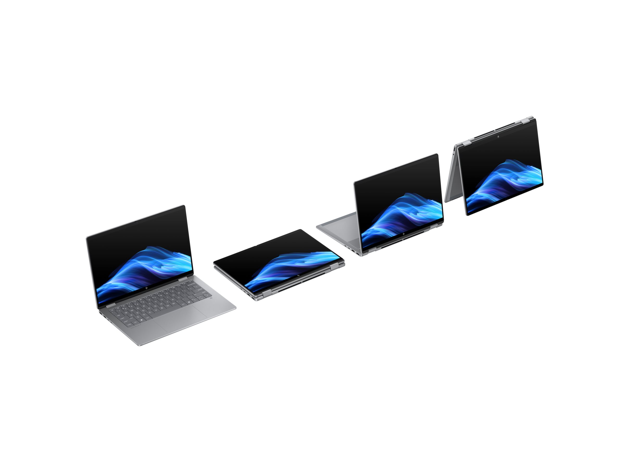 HP OmniBook X Flip Next Gen Laptop 14-fk0453ng - Flip-Design - AMD Ryzen AI 5 340 - Win 11 Home - Ra