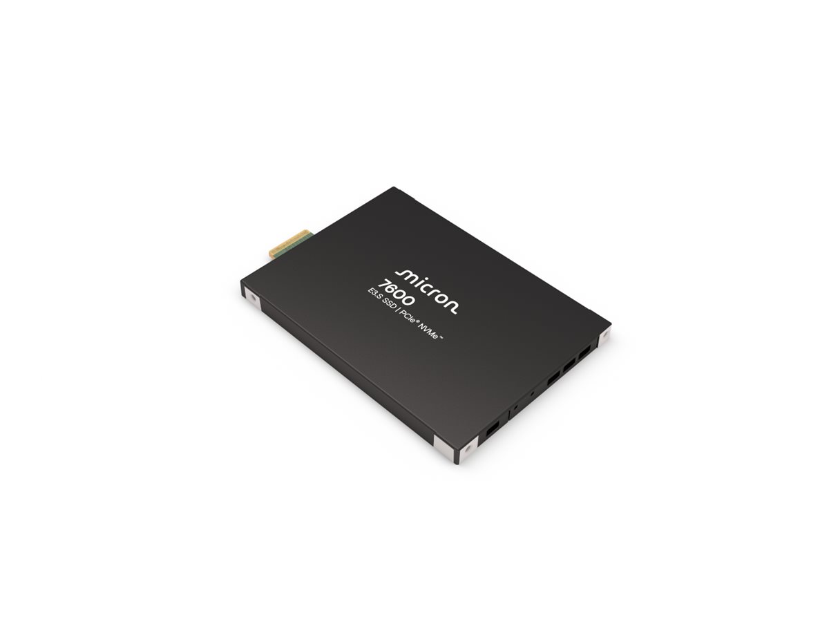 Micron 7600 PRO - SSD - Read Intensive - verschlüsselt - 3.84 TB - intern - E3.S (E3.S)