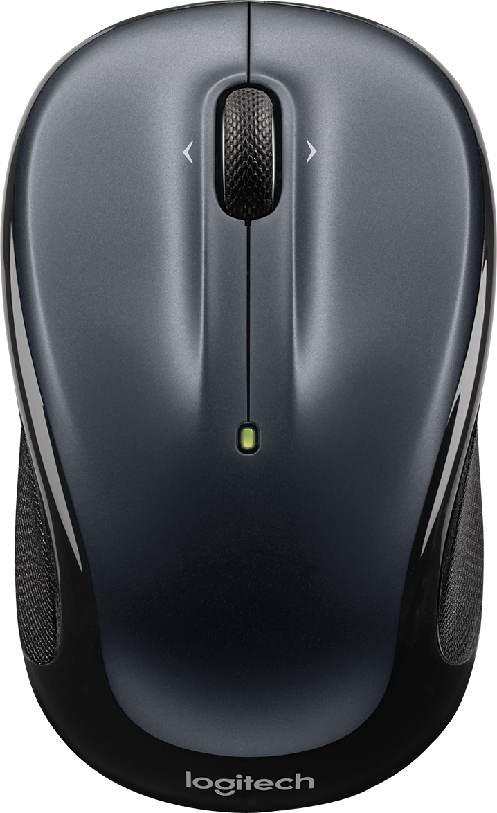 Logitech M325s - Maus - rechts- und linkshändig - optisch - 5 Tasten - kabellos - 2.4 GHz - kabellos
