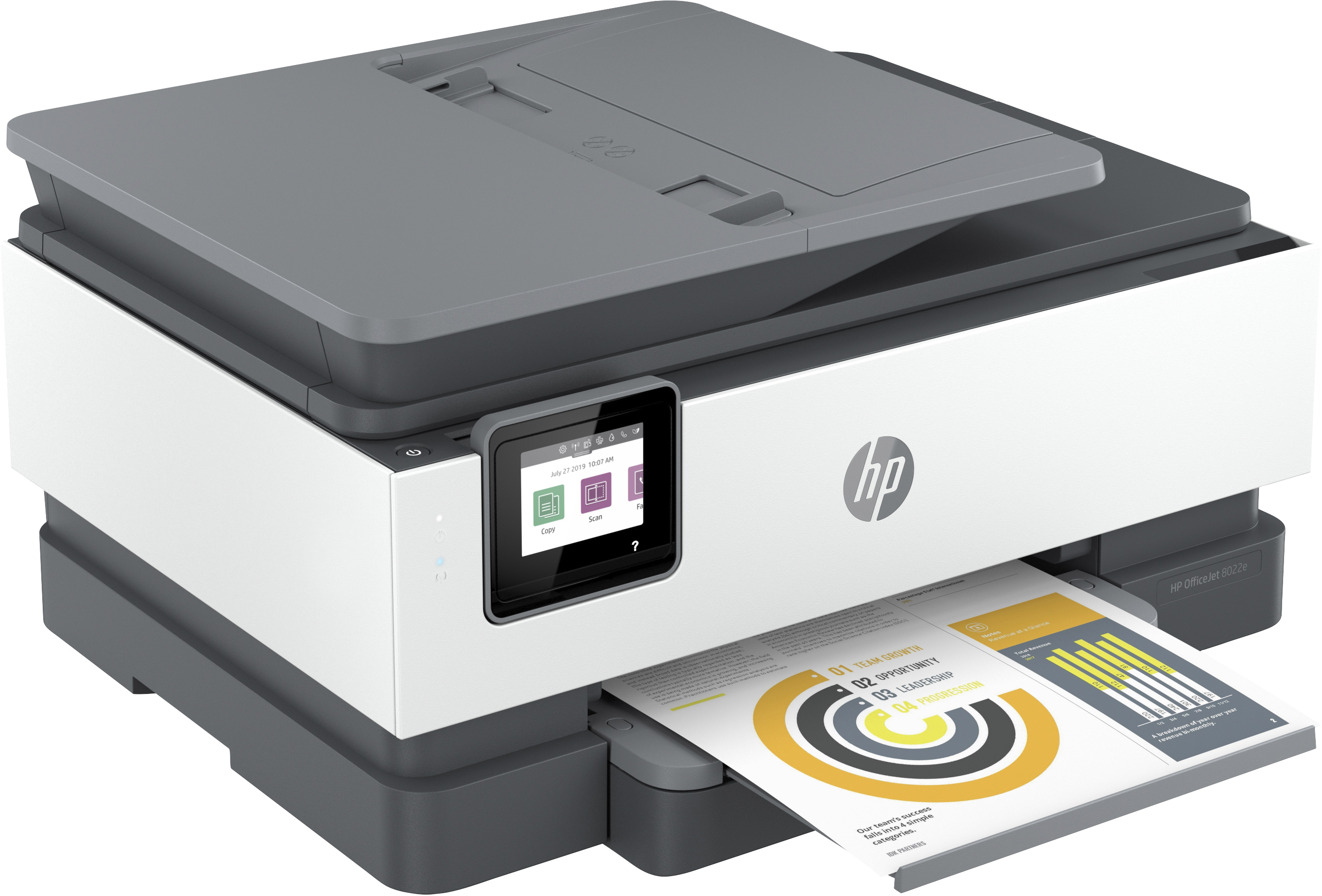HP OfficeJet Pro 8022e - Thermal Inkjet - Farbdruck - 4800 x 1200 DPI - A4 - Direktdruck - Schwarz -