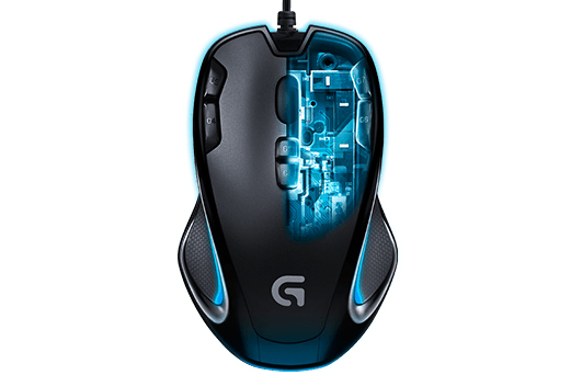Logitech G300S - Maus - optisch - 9 Tasten - kabelgebunden
