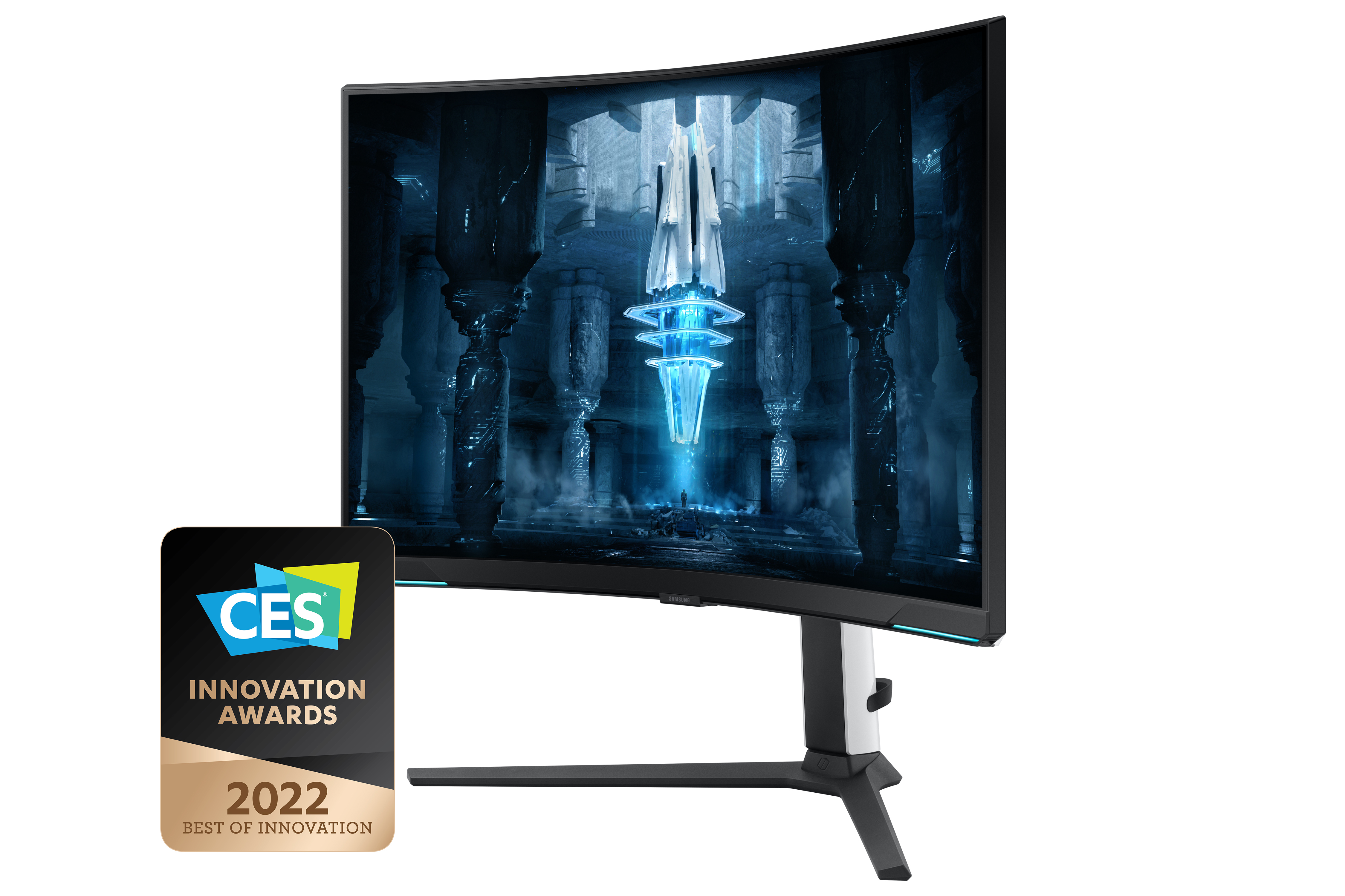 B-WARE - Samsung Odyssey Neo G8 S32BG850NP Curved-Monitor 81.3cm (32") 4K UHD, VA, 1ms, HDMI, DP, US