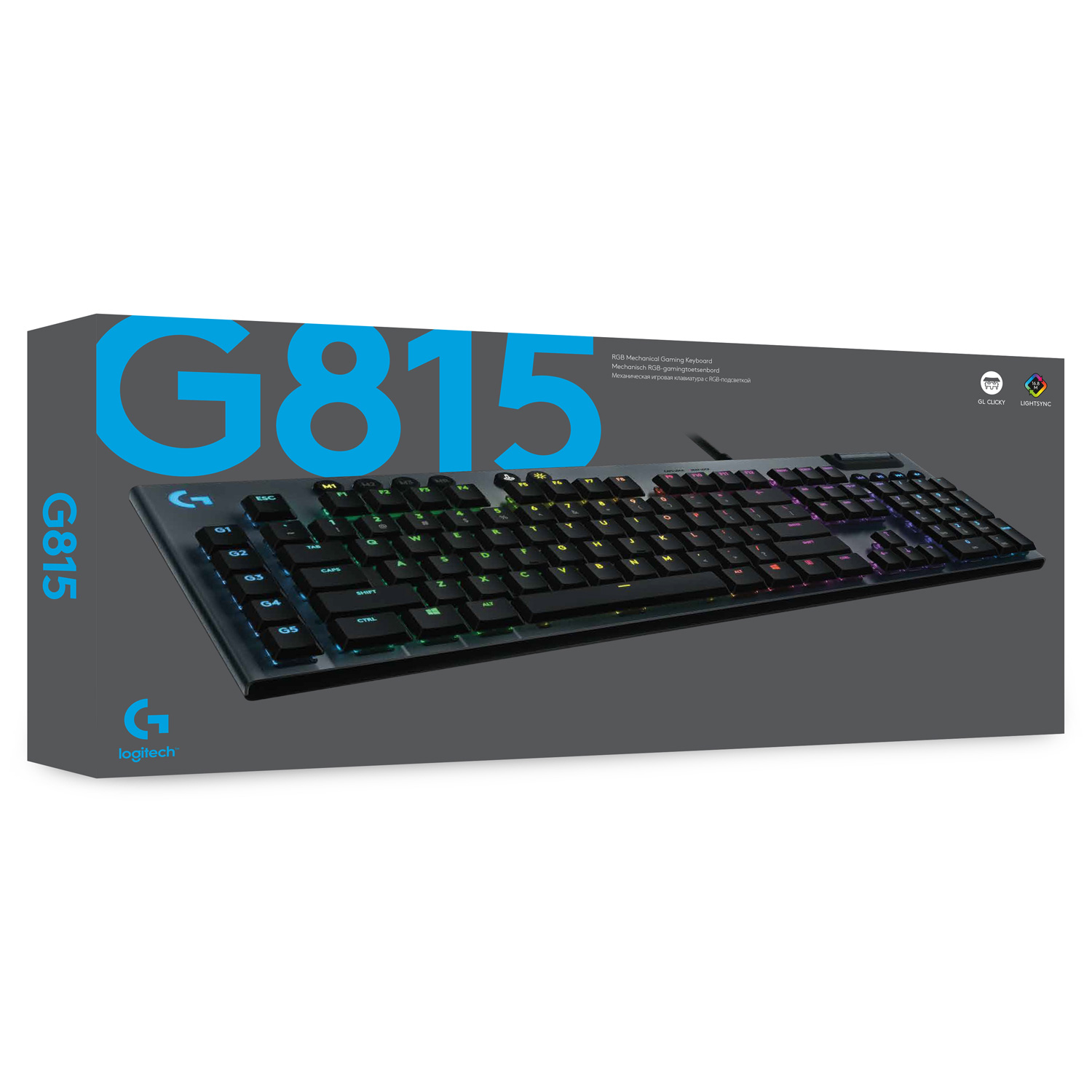 Logitech Gaming G815 - Tastatur - Hintergrundbeleuchtung