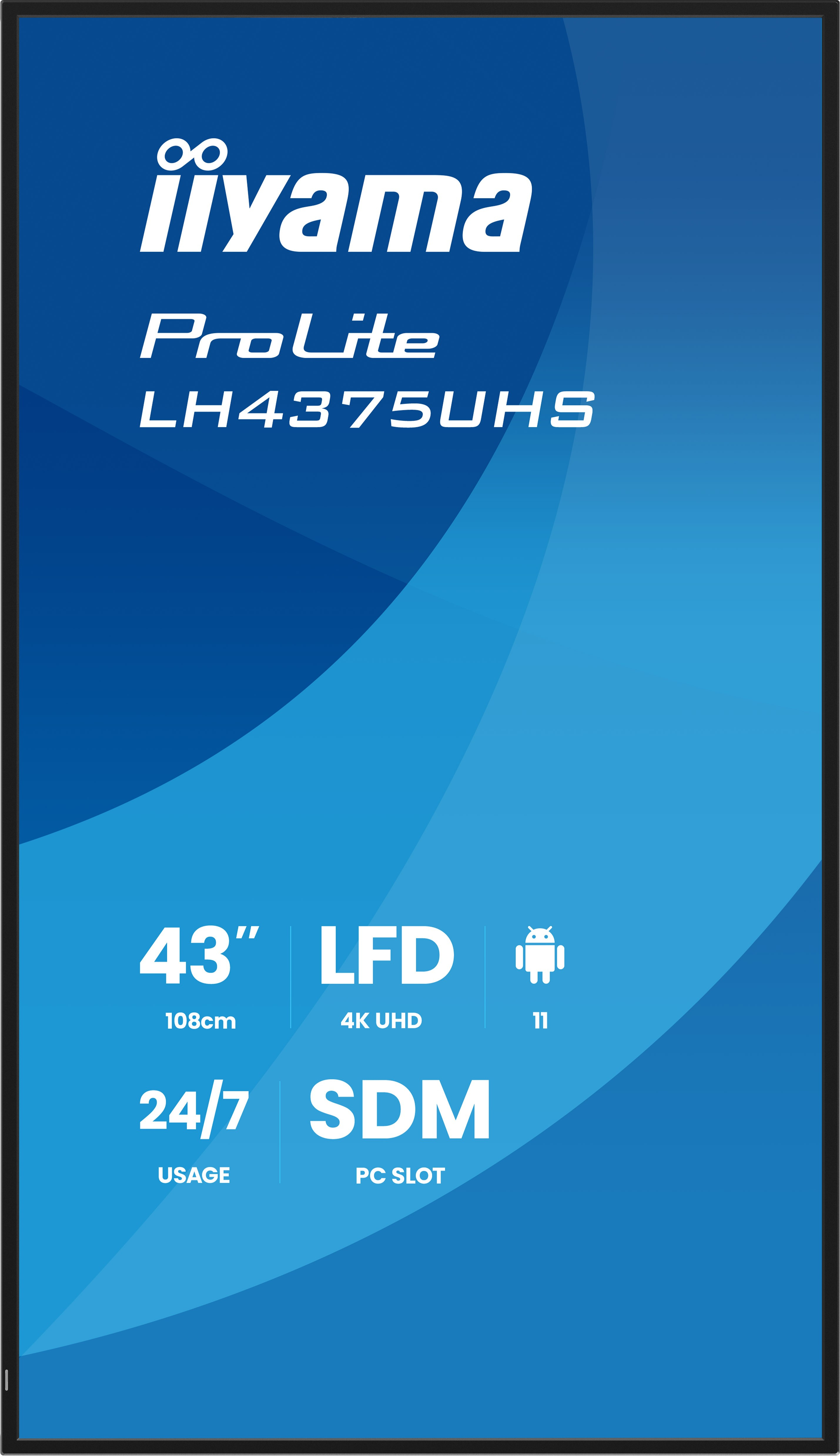 Iiyama ProLite LH4375UHS-B2AG - 109 cm (43") Diagonalklasse (108 cm (42.5")