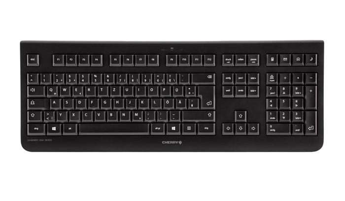 Cherry DW 3000 - Tastatur-und-Maus-Set - kabellos