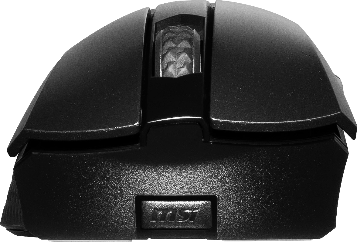 MSI Clutch GM51 - Maus - leicht - Für Rechtshänder - optisch - 6 Tasten - kabellos, kabelgebunden -