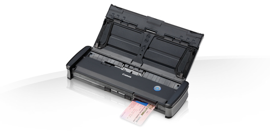 Canon imageFORMULA P-215II, 216 x 1000 mm, 600 x 600 DPI, 24 Bit, Scanner mit Vorlageneinzug, Schwar