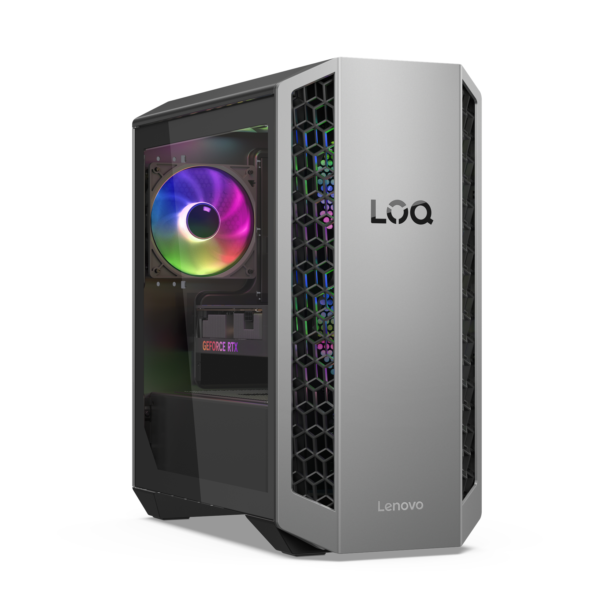 Lenovo LOQ 26ADR10 91DF - Tower - Ryzen 7 8745HX / 3.6 GHz - RAM 16 GB - SSD 512 GB - NVMe - GeForce